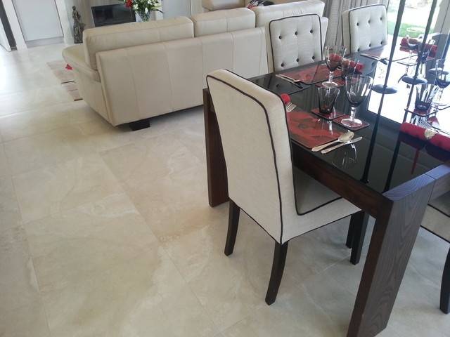 You can get this Lexington Slate Sand and Sky vinyl flooring at RiteRug  Flooring