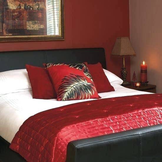 Red and Black Bedroom Option