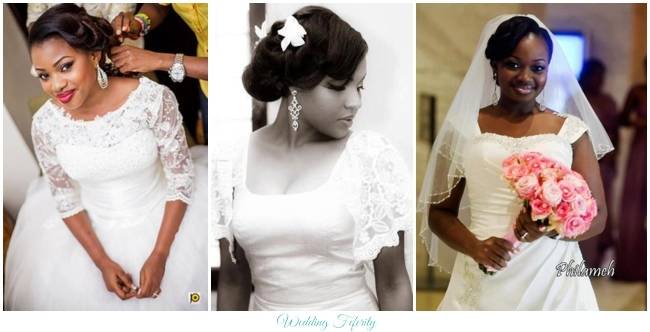 Nigeria Style Tiered Wedding Dresses 2017 Summer Lace Top Long Sleeves Plus  Size Bridal Gowns Tulle Ball Gown African Wedding Dresses Wedding Ball Gown