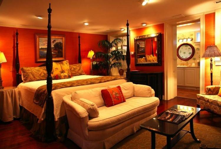 orange paint colors for bedrooms