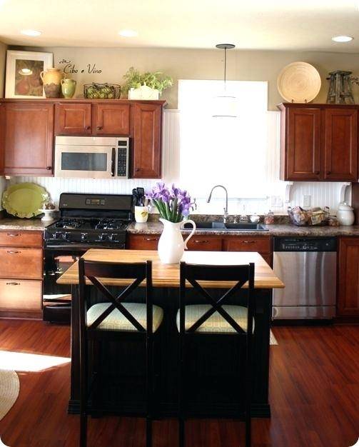 top of kitchen cabinet decor ideas