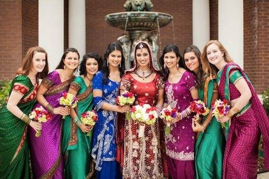 Traditional Indian wedding dresses include an elite collection of bridal  dresses, embroided sarees, zari sarees and gem embellished wear that come  in