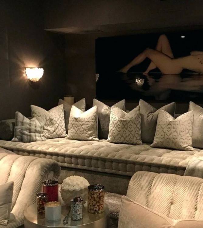 One of Kourtney's guest rooms