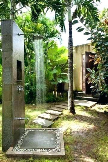 outside shower ideas