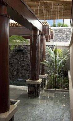 Pool House Bathroom · Outdoor