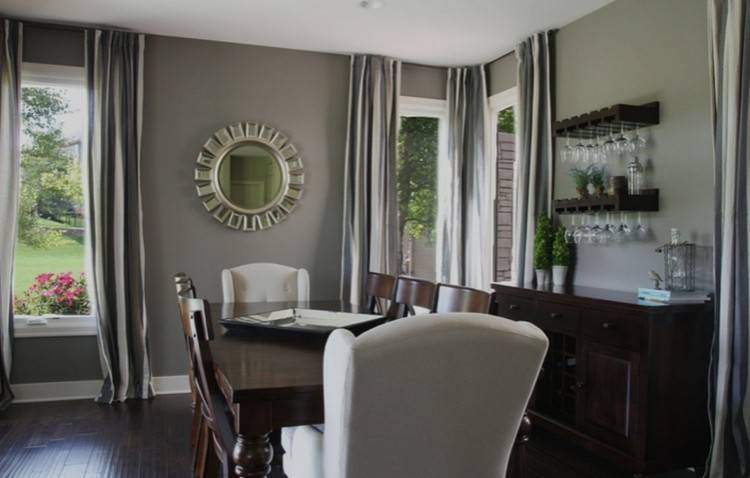 fancy traditional dining room color ideas with