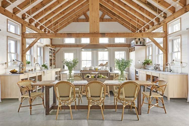 White kitchen dressed in frosted greens for  a festive touch