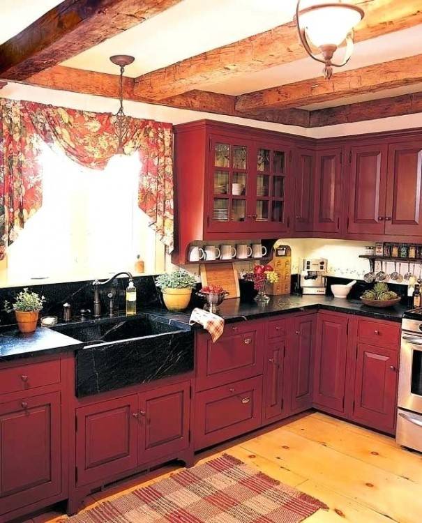 red kitchen ideas red country kitchen ideas kitchen here design ideas org  rustic country kitchen red