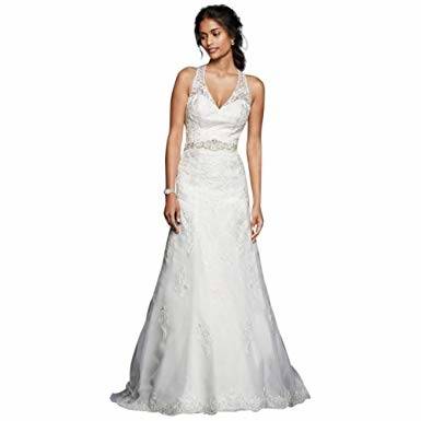 6210 Tulle Wedding Dress with Sweetheart Neckline by Stella York