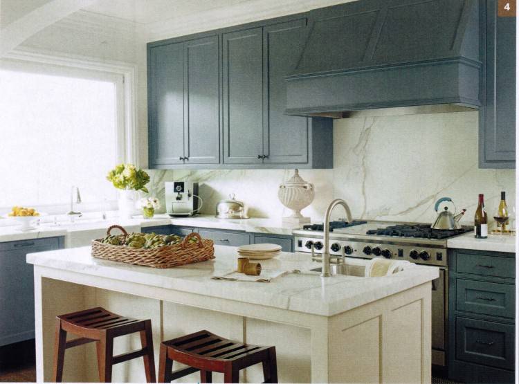 Cabinet color  is 'White Dove' by Benjamin Moore Paints