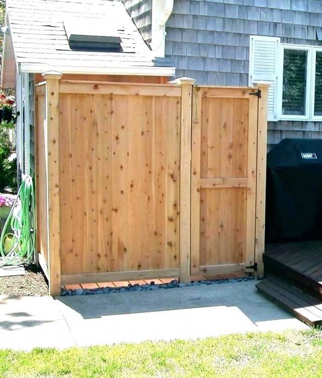 Beneath An Arbor Outdoor Shower Ideas To Beat The Heat Bob Plans Cottage  Life