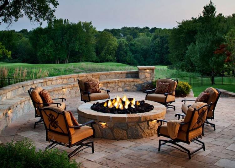 Outdoor Kitchen | Outdoor Living | Outdoor Grill | Brick & Stainless Steel  Grill | Outdoor · Outdoor Living | Outdoor Firepit