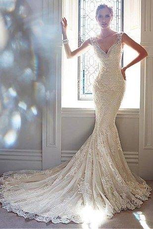 Vintage Style 2014 Lace Wedding Dresses Cap Sleeve Scoop Neck Zip Back  Court Train Ivory Lace Elegant Bridal Gowns Custom Made W563 The Perfect  Wedding