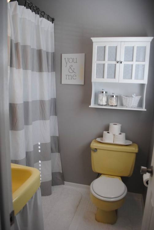 grey and white master bathroom ideas give your a budget makeover storage in the middle going