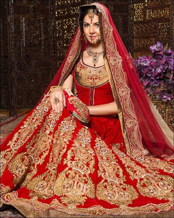 Bride wear salwar  kameez