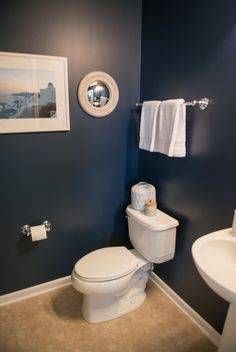 navy blue bathroom ideas