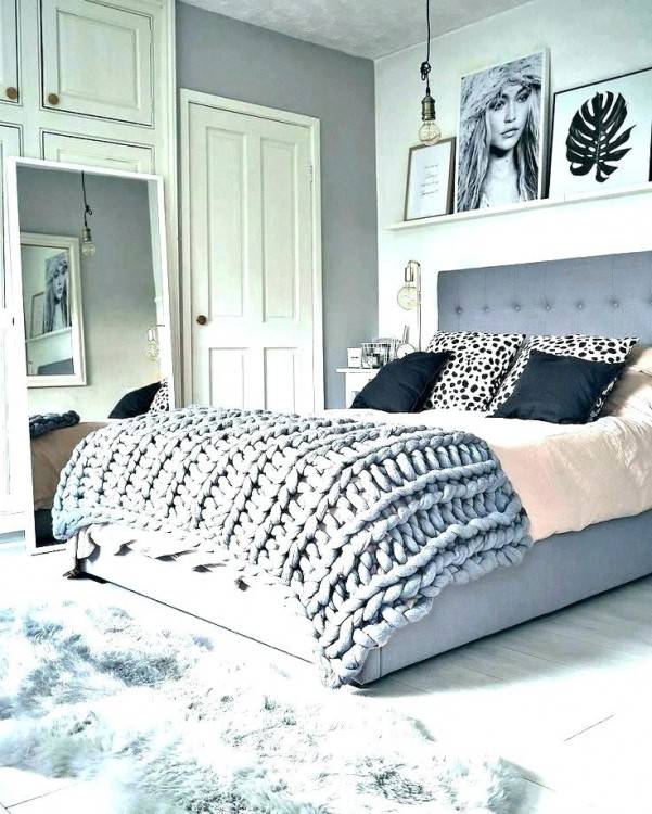 grey and white bedroom ideas