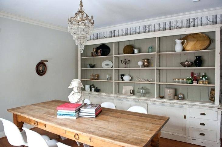 dining room shelves wall  ideas