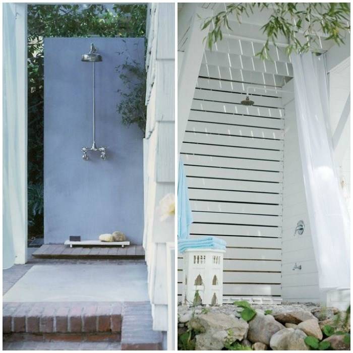 outdoor shower