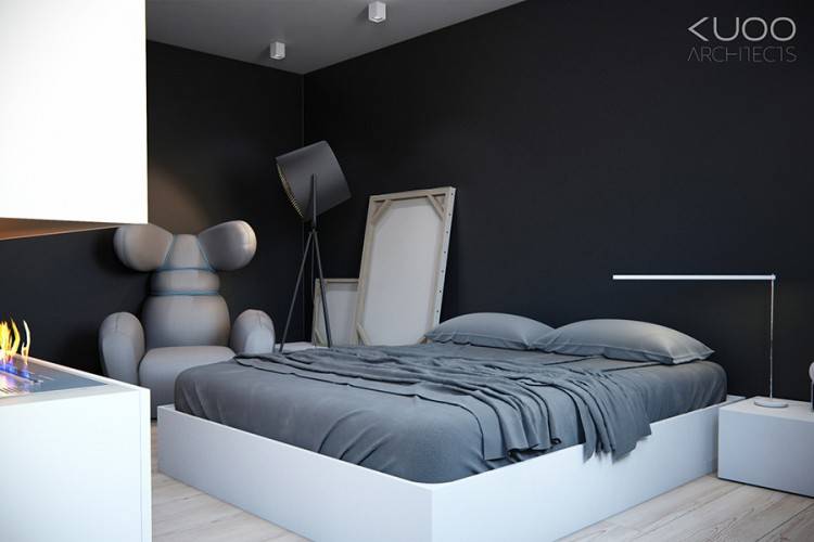 grey bedroom decor