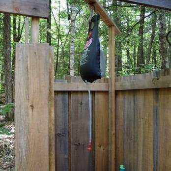 solar outdoor shower