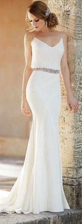 Cymbeline Paris White Hamy Or Dubai (Same Style Designer Changed Name) Casual  Wedding Dress