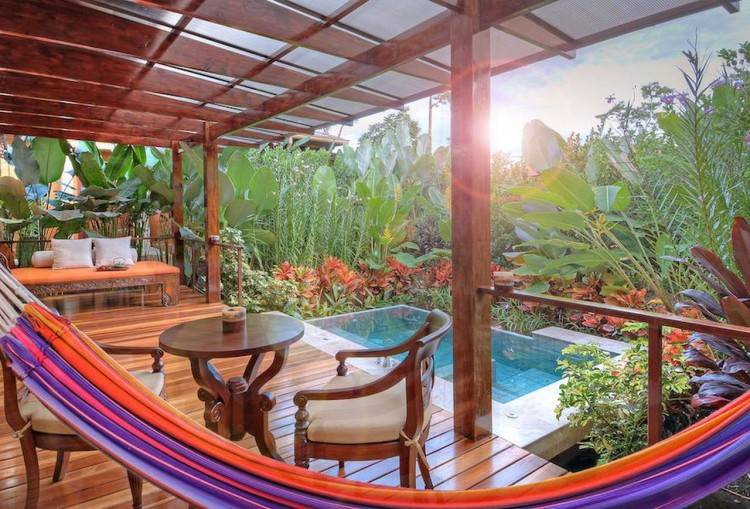 Enjoy a Jungle Shower at Danyasa Eco Retreat in Costa Rica