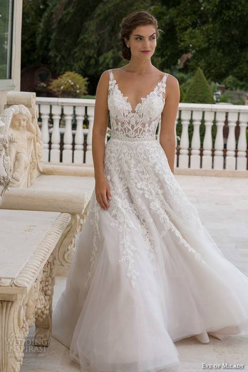 Champagne Wedding Dress for Brides Over 40,50,60