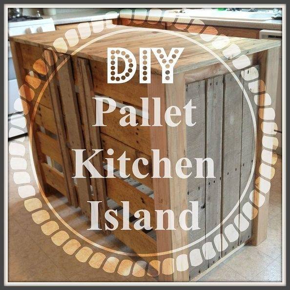 Along our tour, I will share 23 DIY kitchen projects on working with pallets