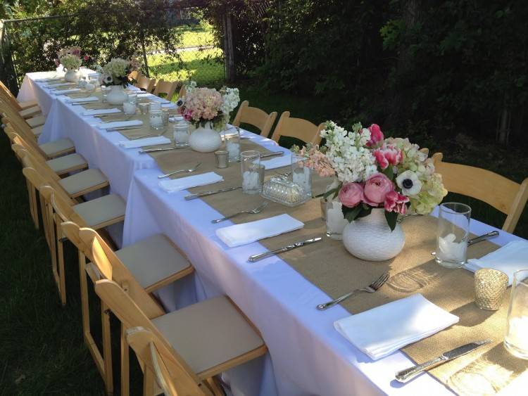 rustic table runner