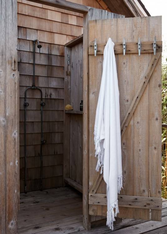 Enthralling Outdoor Shower Drainage At Showers Gaining Ground Maison Mass