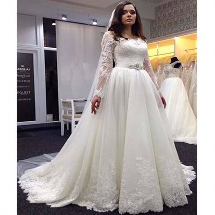 LSJKM001 real off shoulder wedding gown styles