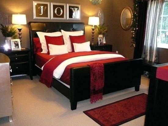 red and grey bedroom ideas