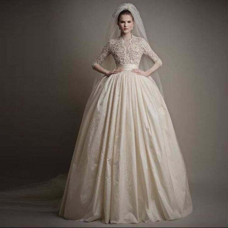 Home; European wedding dresses