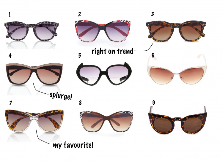 Women Polarized Outdoor Retro cat  eye sunglasses Fashion Trend