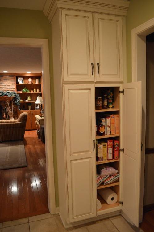 Pantry Kitchen Cabinet in Cognac