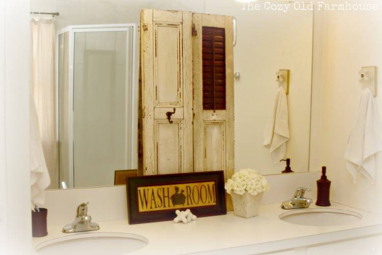 small farmhouse bathroom newest bathroom design decor farm house farmhouse  vintage remodel ideas old vanity images