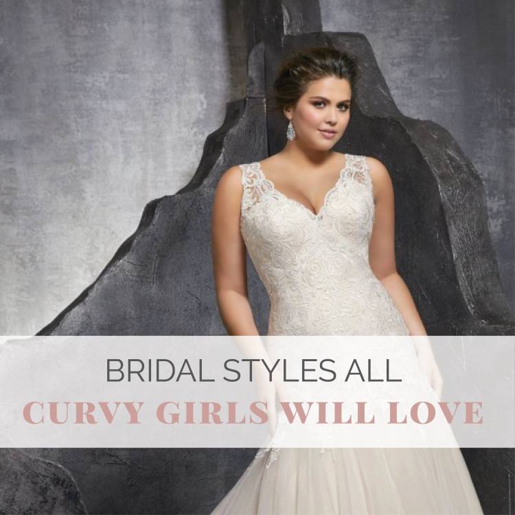 For brides who are bigger in the hips as well as butts areas, search for wedding  dress designs that have complete skirts and that bring focus to the top