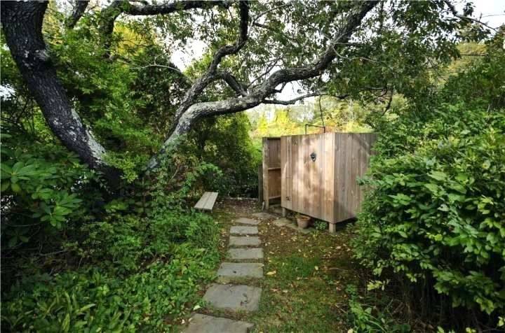 stainless steel outdoor  shower