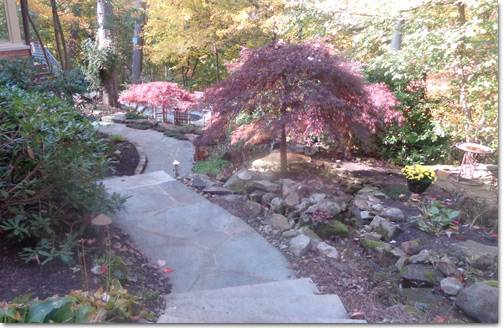 Hardwood sleepers & recycled timbers in outdoor living environments