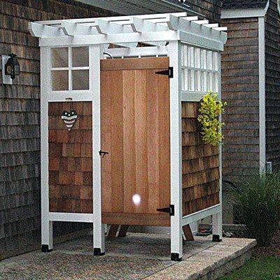 free standing shower o freestanding outside outdoor