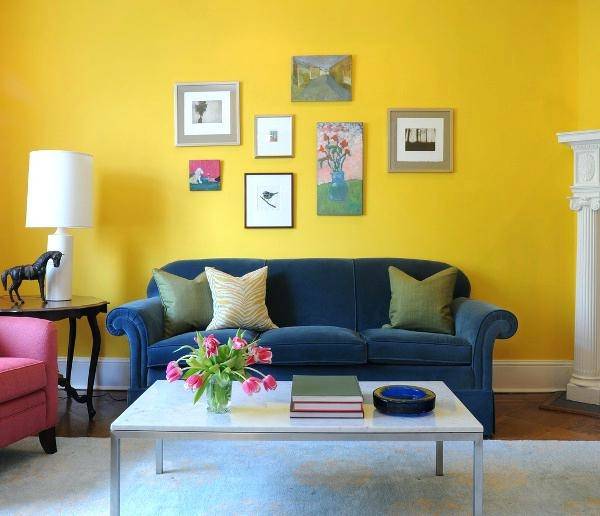 yellow room ideas