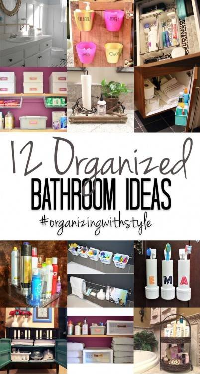 Bathroom Storage and Organization Ideas at the36thavenue