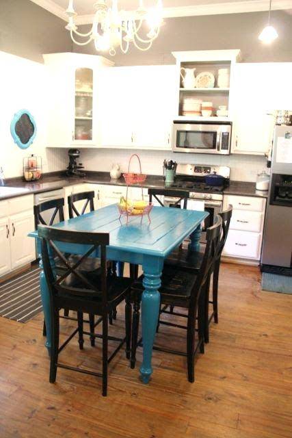 painted kitchen tables table paint ideas best on redoing painting and chairs diy