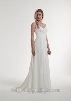 New Greek Style Wedding Dresses With Watteau Train 2018 Sexy V Neck Long  Chiffon Grecian Beach Maternity Wedding Gowns Grecian Bridal Dress Halter  Wedding