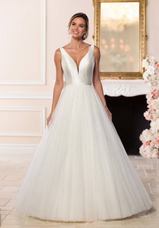 There are a number of beautiful wedding dress styles and silhouettes for  brides