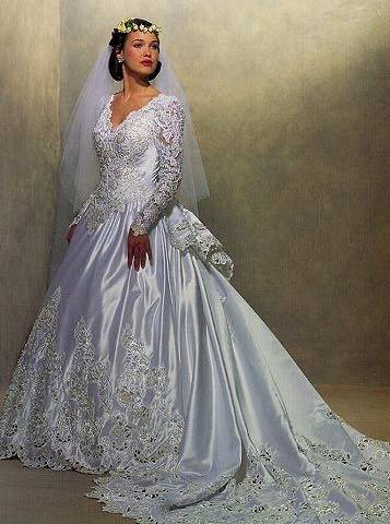 Wedding Dress Styles Of The 1990s