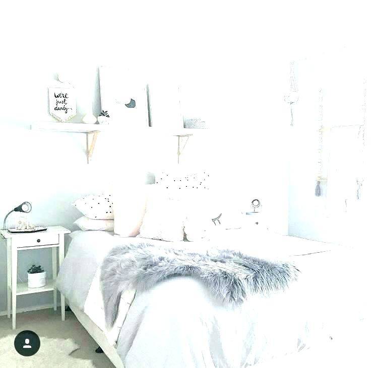 grey white bedroom