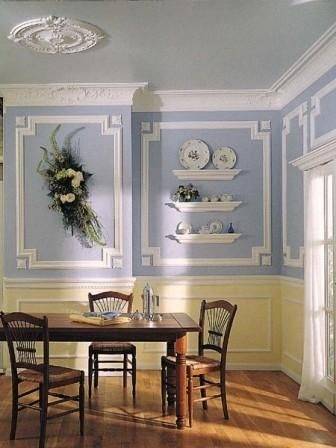 Fanciful Dining Room Picture Molding Ideas Beautiful Wall Trim Moulding Wainscoting With Grasscloth Dining Room My Michael Abrams