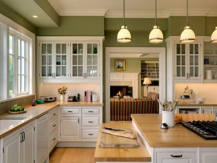 kitchen with white appliances